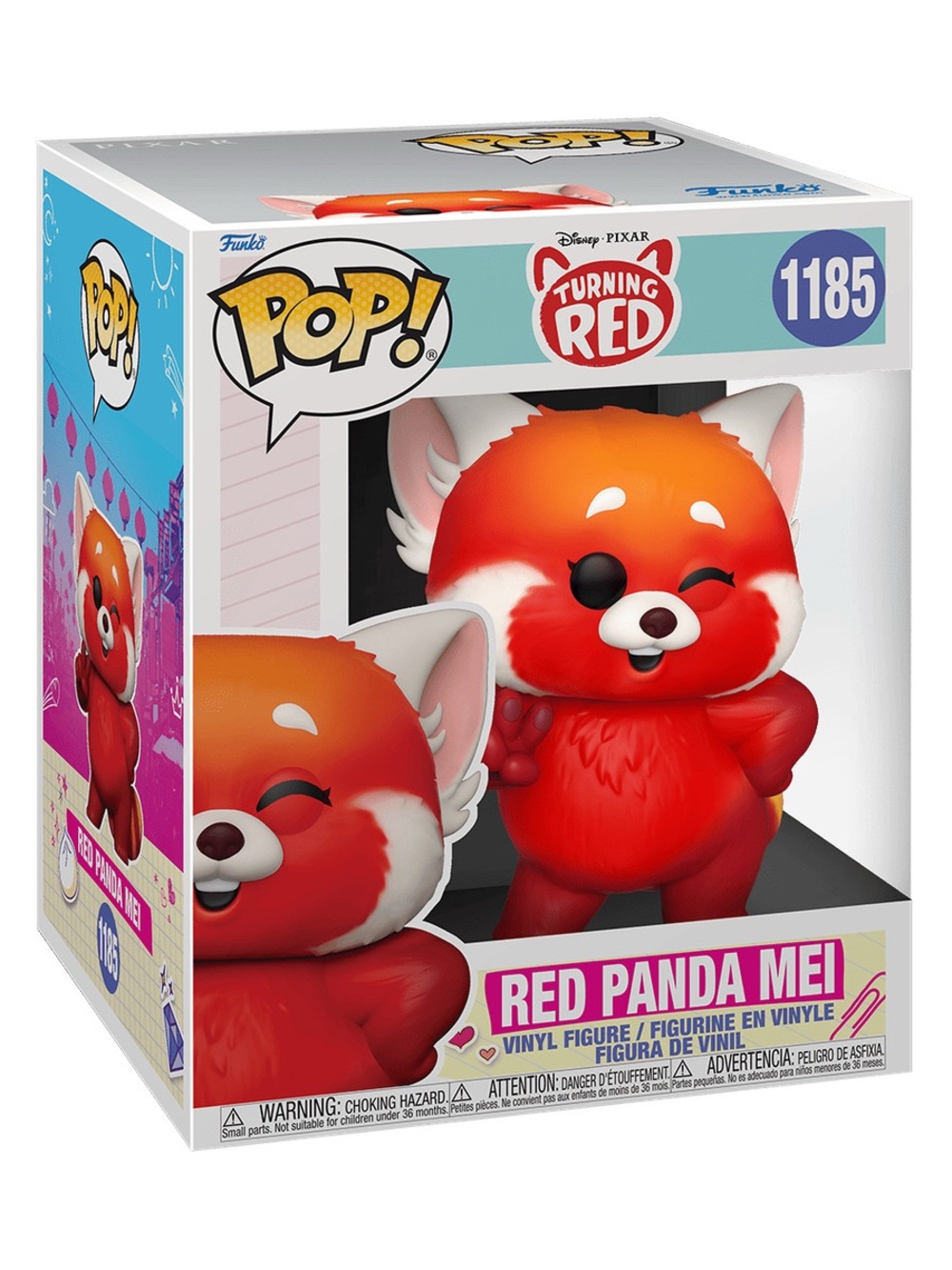 Funko POP! Red Panda Mei Vinyl Figure — Red & White
